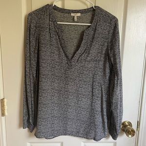 Joie silk long sleeved shirt